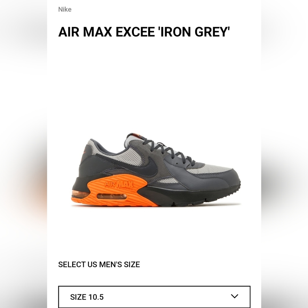 Men's New Air Max size 10.5